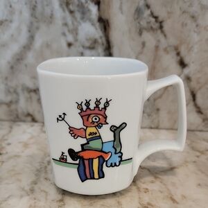 Vintage Rosenthal Studio Line Dorothy Hafner Otmar Alt Aquarius Zodiac Mug 8oz
